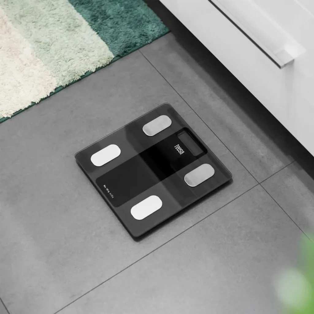 Pèse-personne analytique Bluetooth Teesa TSA0813 gris haute précision