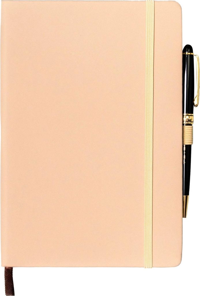 Peterson Notizbuch mit Stift Enn beige One size