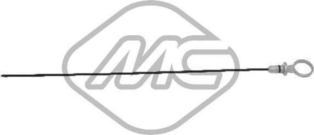 Metalcaucho 4697 Ölmessstab OE 658219 kompatibel mit Corsa C, Combo, Astra G