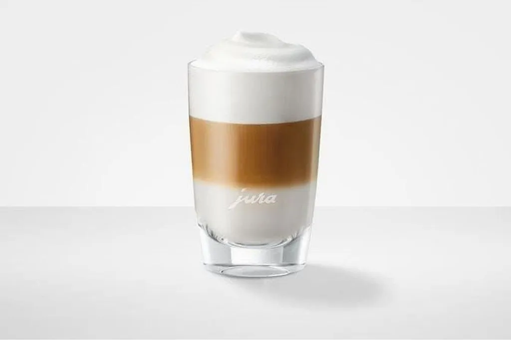 Verres JURA Latte Macchiato 105 mm - Set de 2 avec Verre Haute Qualité