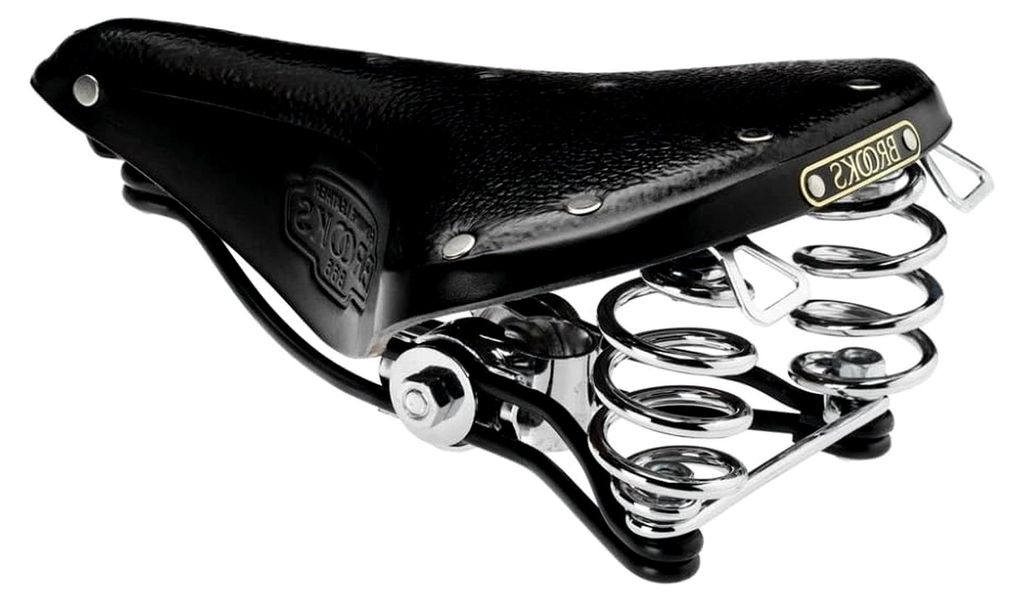 Kernledersattel B66 Unique - B281, Herren, 260x205x101 mm, schwarz