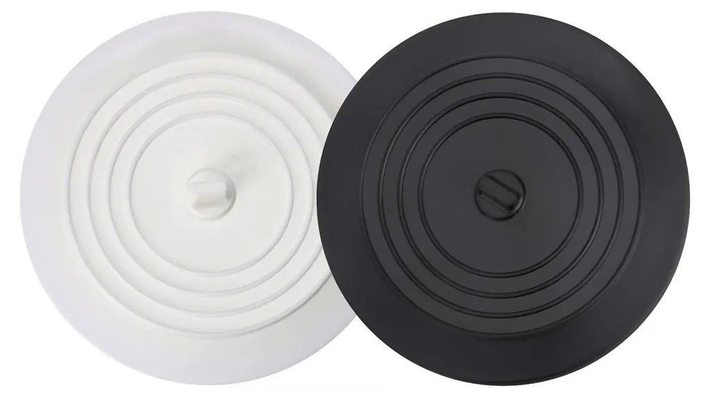 Lot de 2 Bouchons pour Bonde de Douche et Évier - Cuisine et Salle de Bain