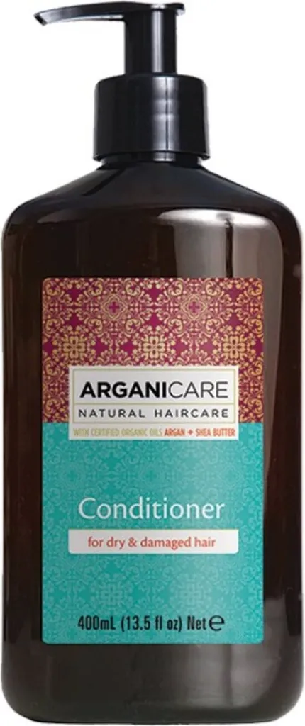 Balsamo Arganicare Burro Karité e Argan 400ml - Nutrizione Profonda