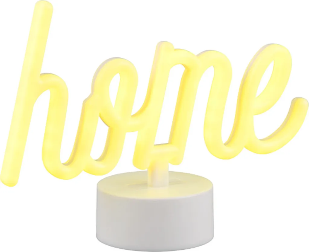 Lampada LED Segno Casa RL Bianco - Luce da Tavolo High-Tech