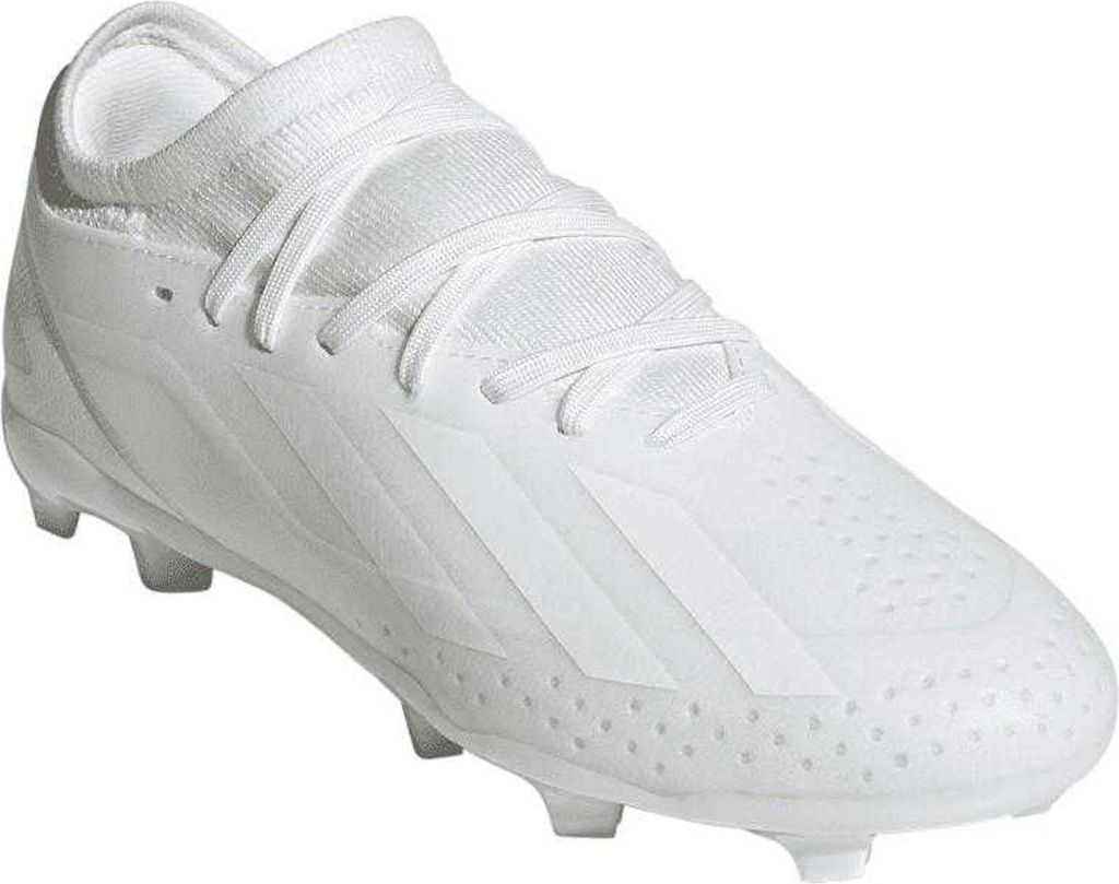 Adidas - Kinder Fußballschuhe mit festem Boden "X Crazyfast.3" GT7296 (38 EU) (Weiß)