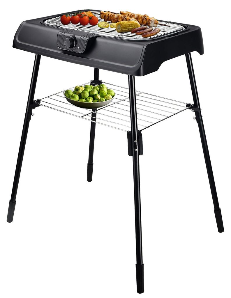 Tisch- und Standgrill elektrisch ca. 52 x 39 cm mit Produktbild 