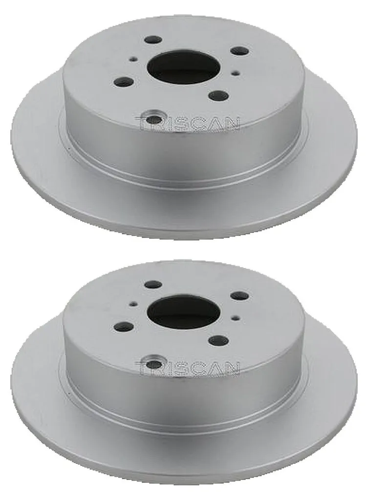 Jeu de Disques de Frein Arrière pour Toyota Yaris P1 - Triscan 8120