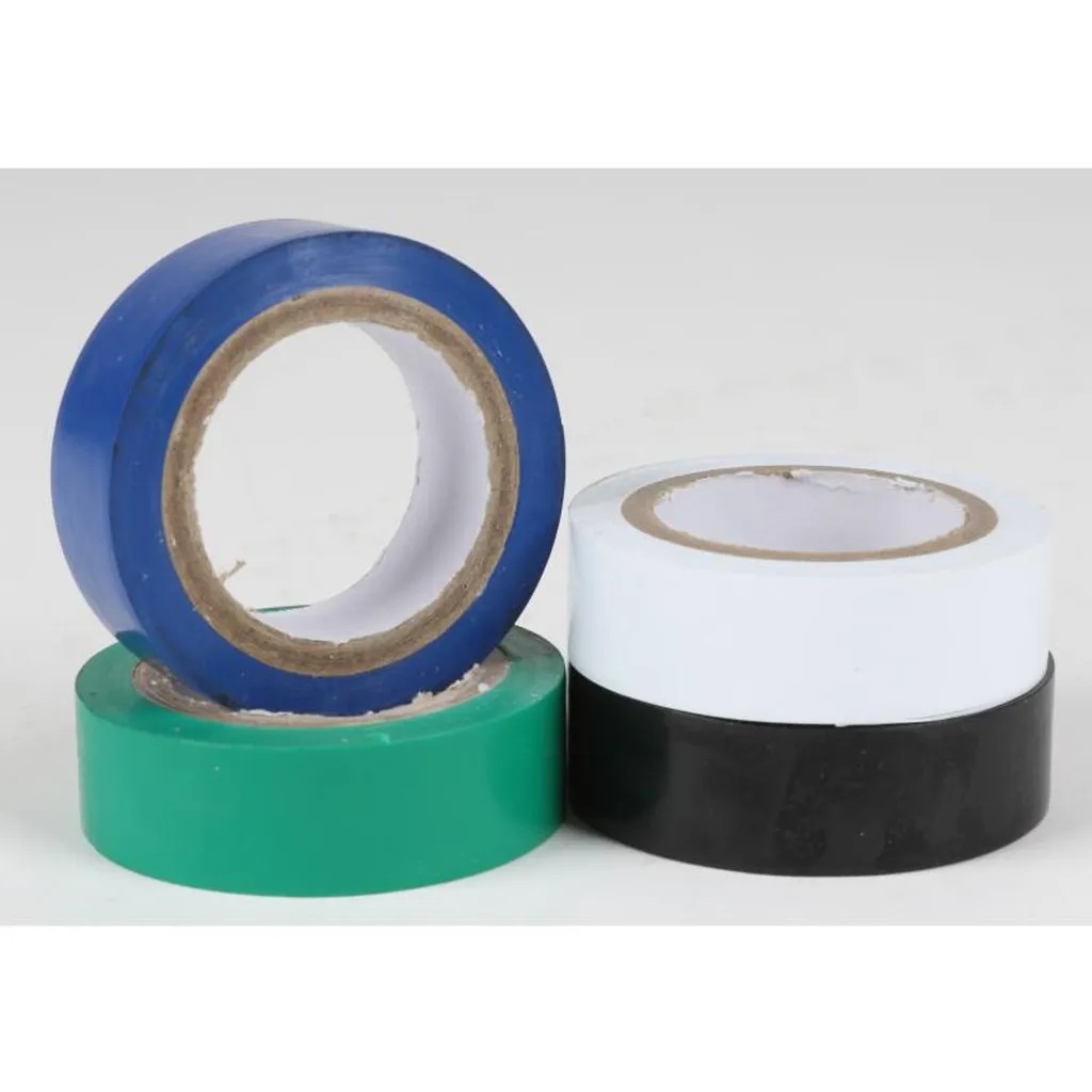 Ruban Adhésif PVC pour Réparation Électrique - Set 12 Rouleaux Anti-Court