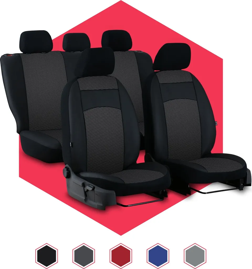 Tappetini Auto In Velluto Nero Per Kia Venga (2009-2017), Set 2 Pezzi Anteriori, Fondo Antiscivolo, Qualità Base