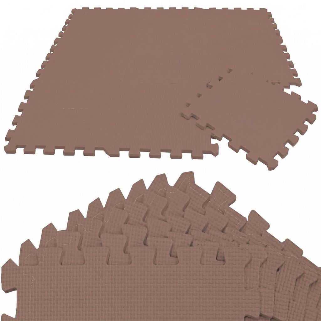 9 Teile Baby Kinder Puzzlematte ab Null - 30x30 Puzzle Spielmatte Krabbelmatte
