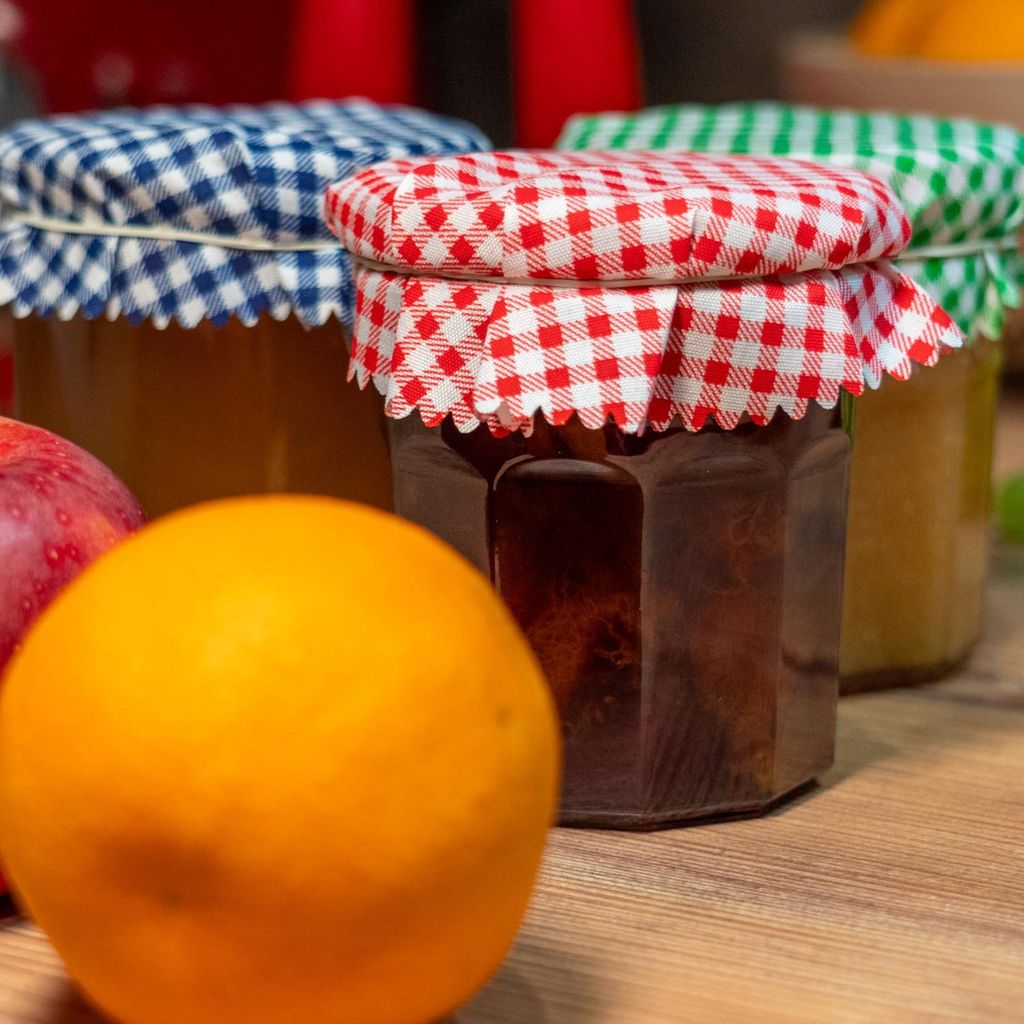 itenga Stoffhauben 10er Set - rund ca 15cm - für Produktbild 5