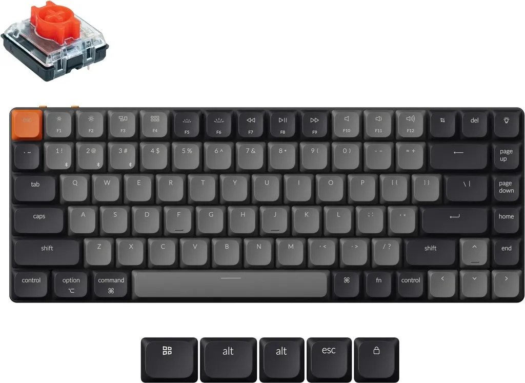 Clavier Mécanique Sans Fil Keychron K3 RGB Format Compact 75%