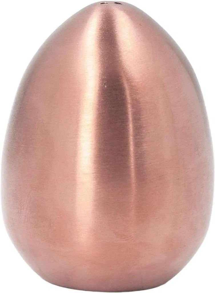 Salière Poivrière Œuf Inox Or Rose : Finissez-en avec le Sel Humide