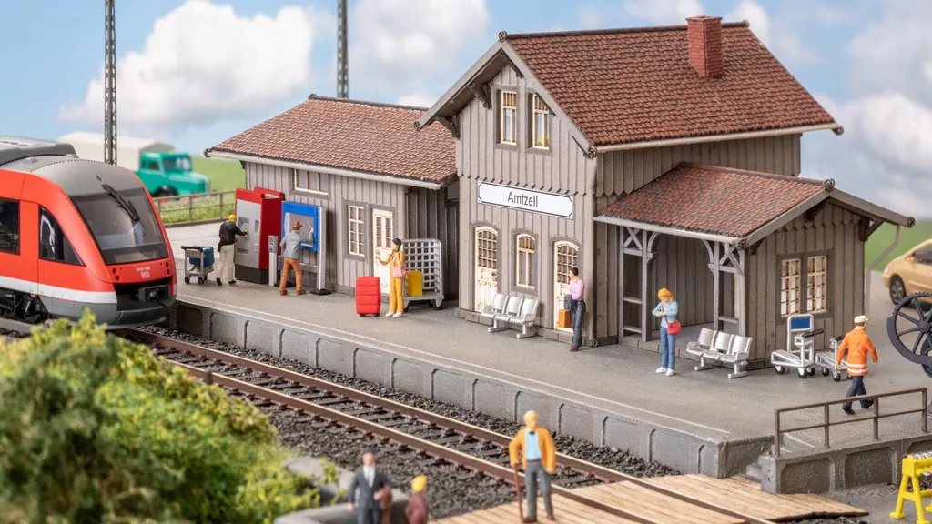 Figurines de Gare NOCH 16268 : Fini les Quais Vides sur votre Réseau