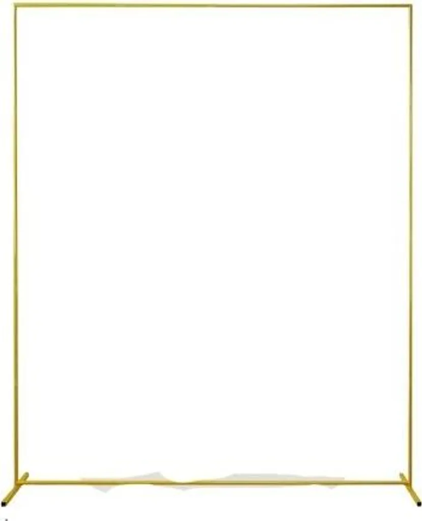 Arche décorative pour fête et jardin modulable en métal 200 x 150 cm