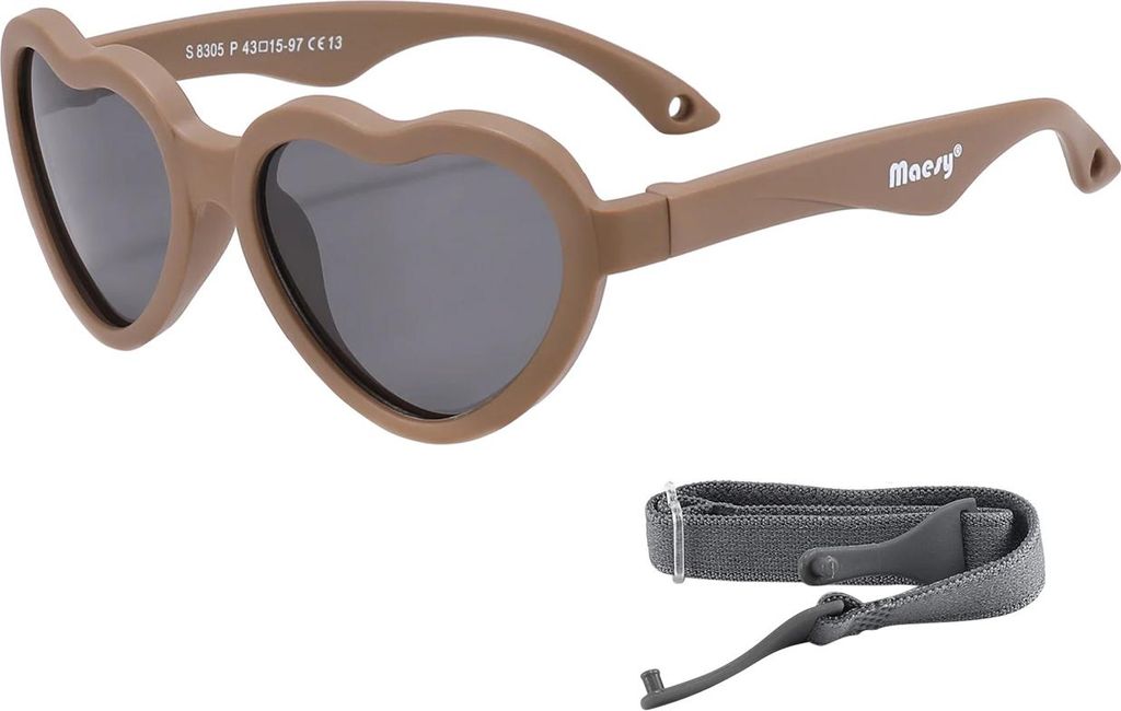 Maesy Sonnenbrille - Maes - 0 bis 2 Jahre - Taupe Braun | Sonnenbrille