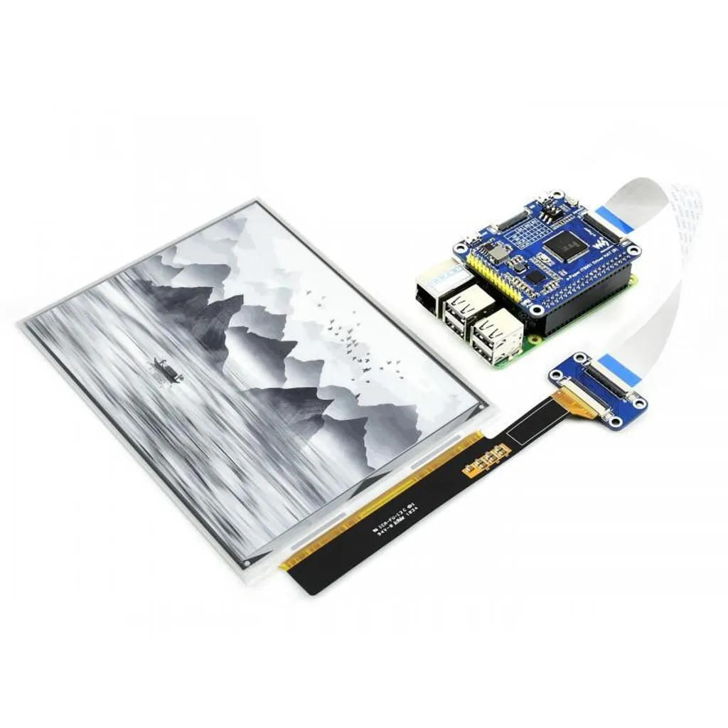 Écran ePaper 7.8 pouces sans Reflets pour Projets Raspberry Pi Autonomes - 3