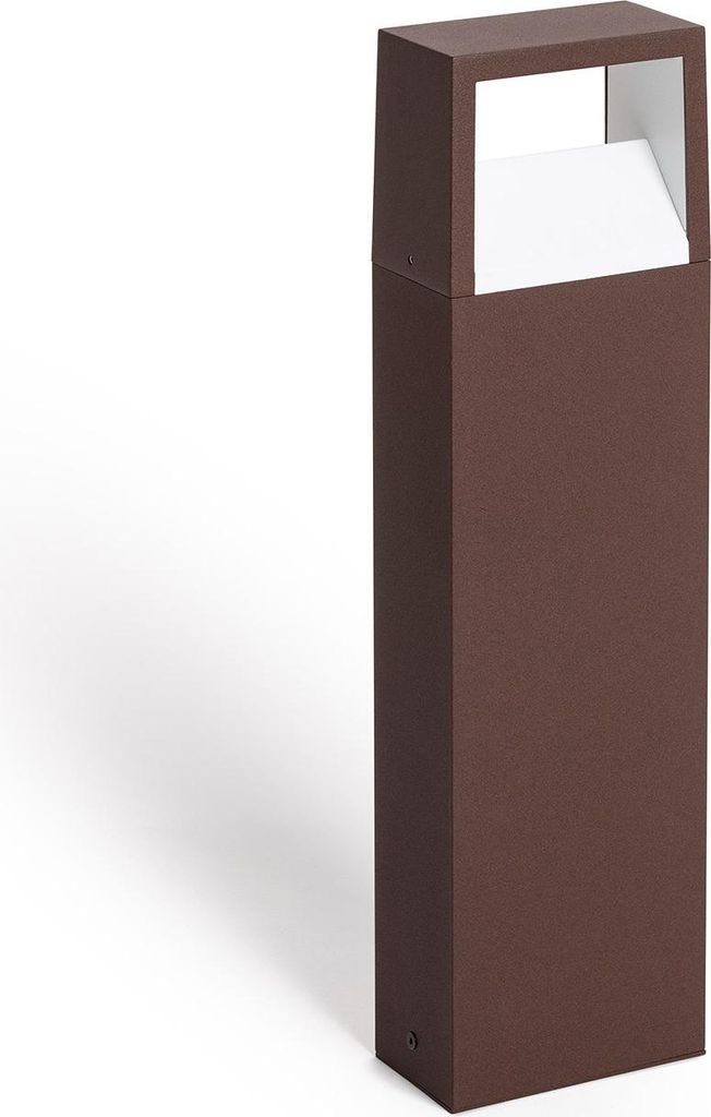 LED-Wegeleuchte 9W Oberfläche Fuß 50cm Aluminium Sheffield Rost