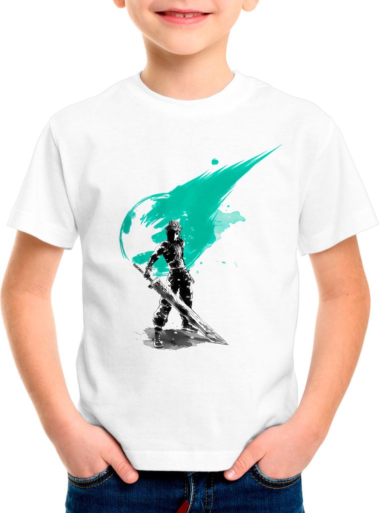 style3 Mako Memories Kinder T-Shirt anime cloud chocobo sephiroth