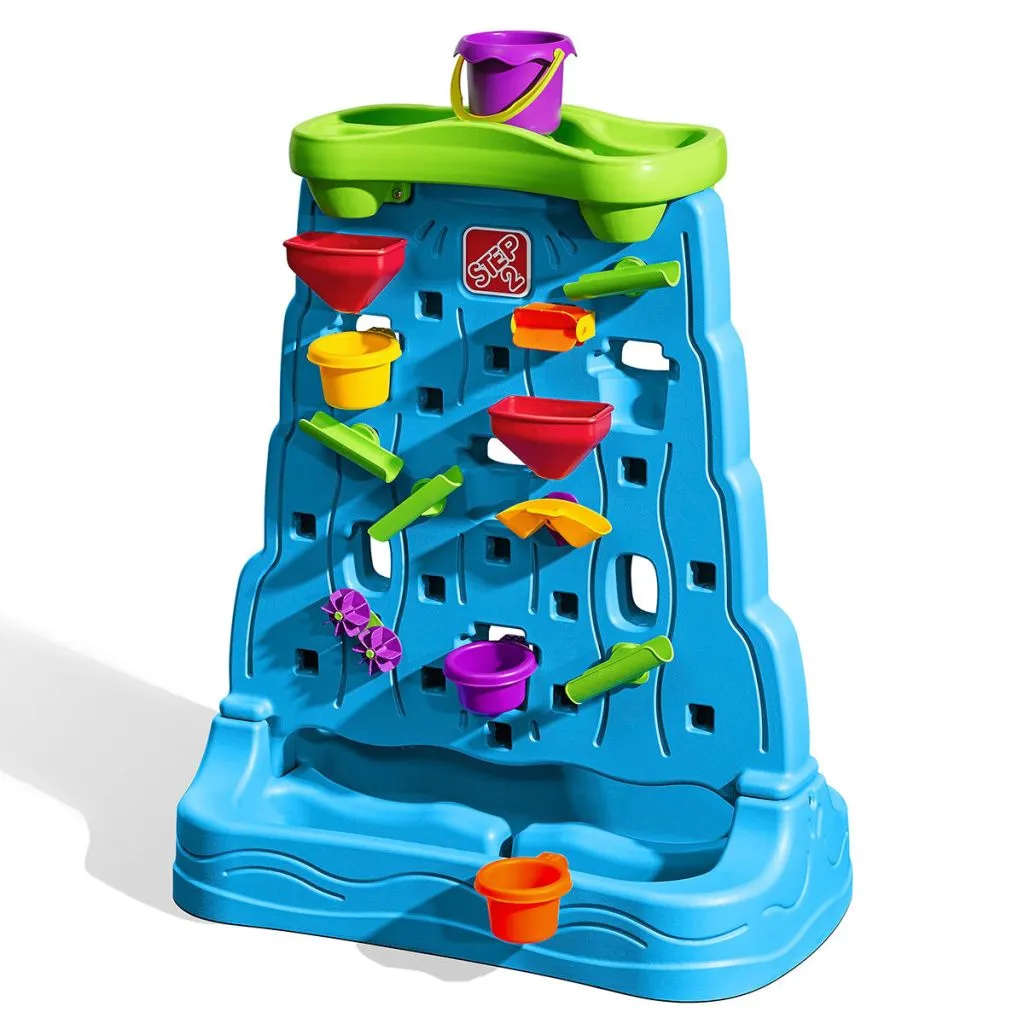 Mur d'eau Step2 Little Explorer avec 13 accessoires et parcours modulable - 12