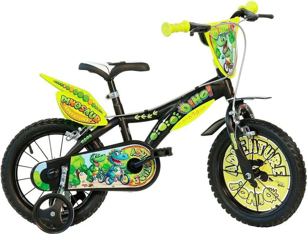 Dino Bikes Dino Adventure 16´´ Fahrrad Schwarz 5-7 Years Produktbild 