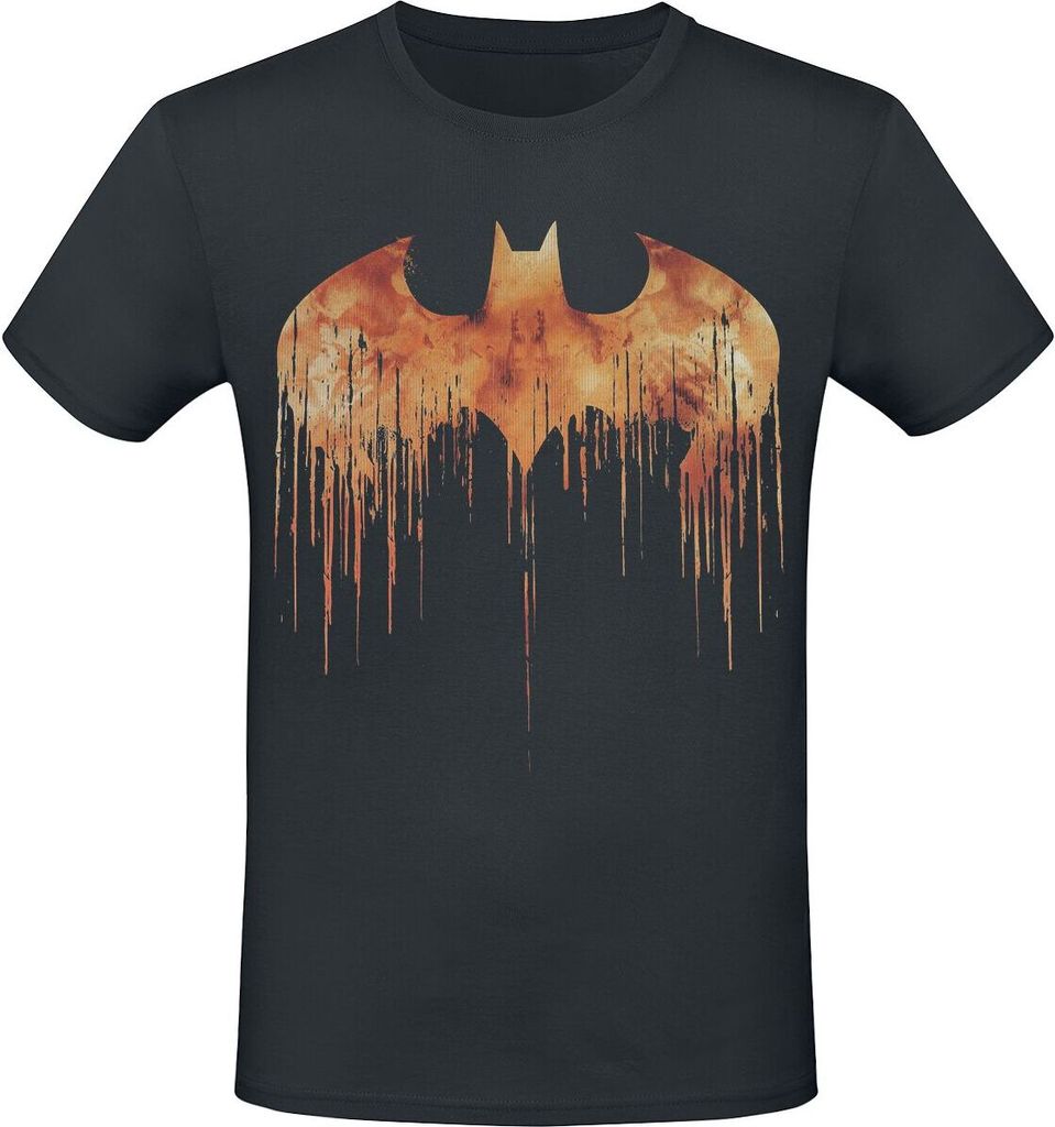 Batman T-Shirt Herren Batman - Logo schwarz 3XL