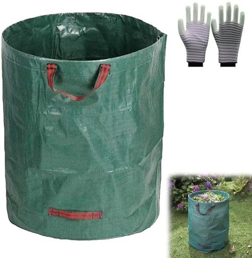 Sac déchets verts 100L indéchirable : fini les sacs plastiques qui craquent