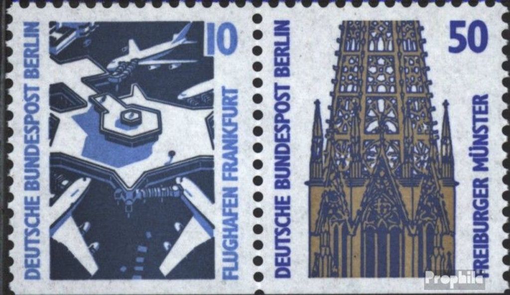Briefmarken Berlin (West) 1989 Mi W84 postfrisch Sehenswürdigkeiten