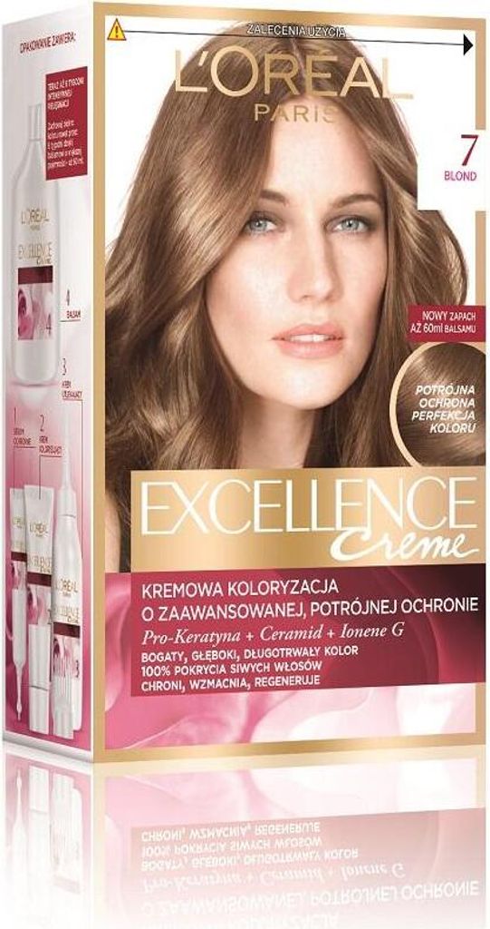 L'Oréal Paris Excellence 7 Hair Color Blonde 7