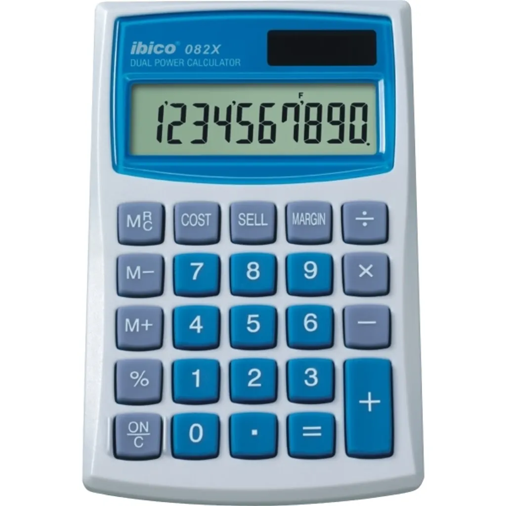 Calculatrice de bureau portable Ibico 082X pour gestion et commerce - 2
