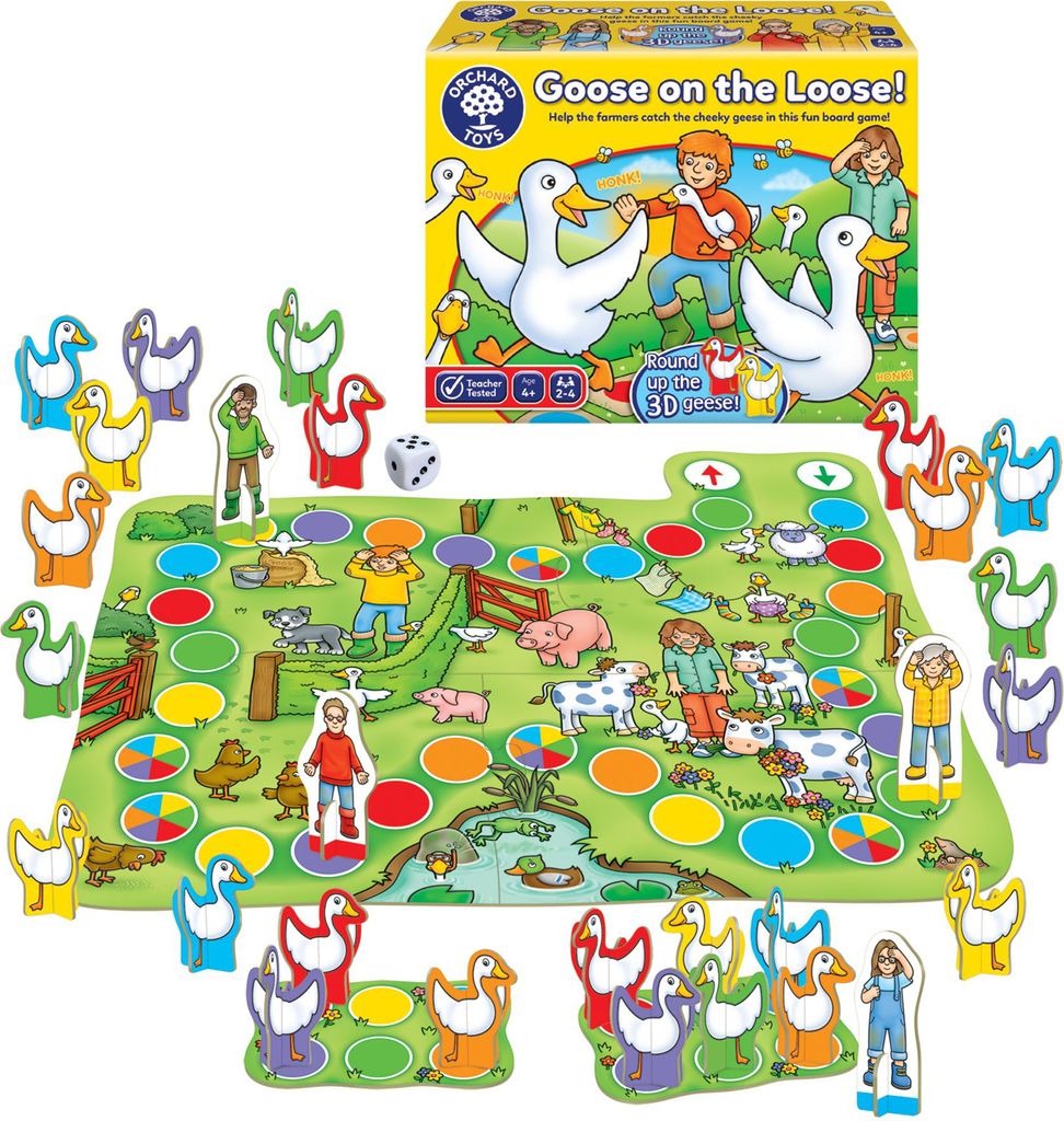 Brettspiel Gaste in Libertate Goose on the Loose