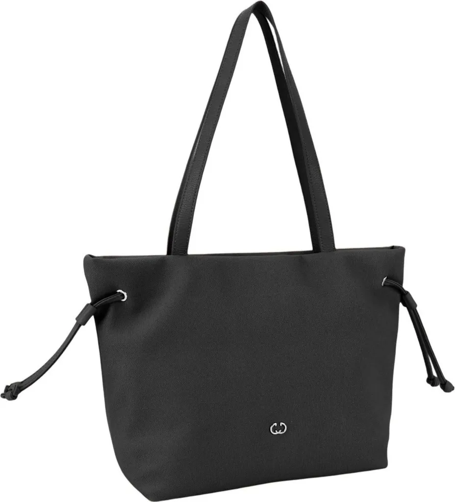 Grand Sac à Épaule Shopper Noir GERRY WEBER Be Different - Format A4