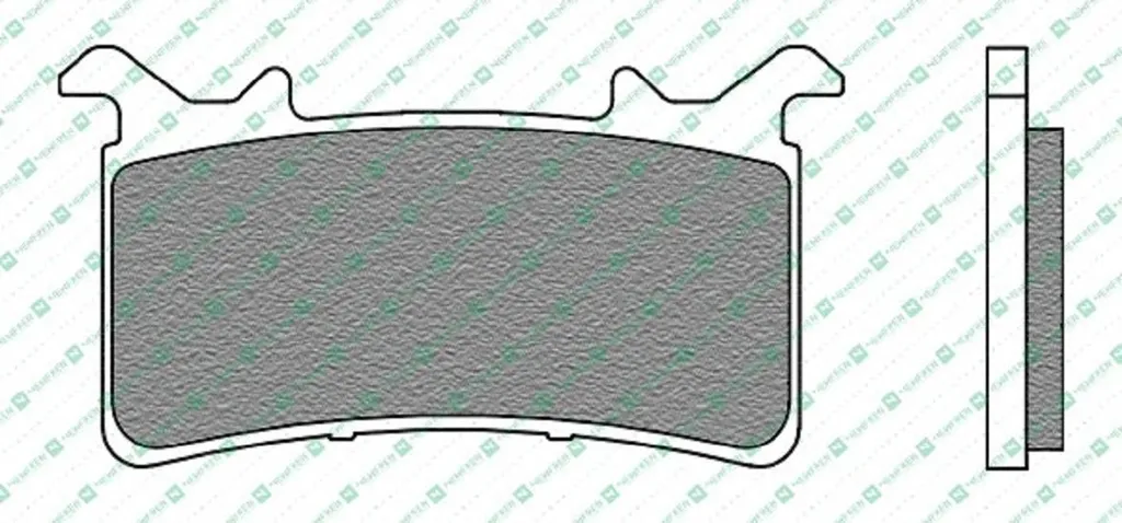 Plaquettes de frein Newfren FD0571R01 Road Race Sinter R01 par disque