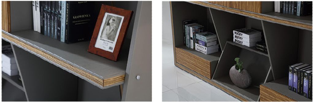 Holzschrank in Schwarz – Elegantes, modernes Design für Wohnzimmer