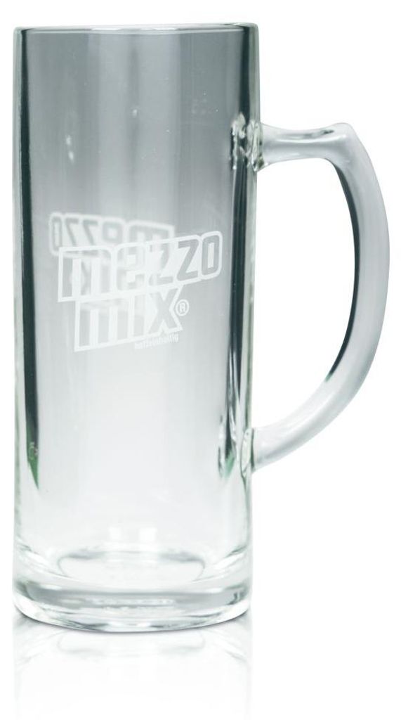 Mezzo Mix Glas 0,5l Krug Softdrink Spezi Limonade Geeicht Produktbild 