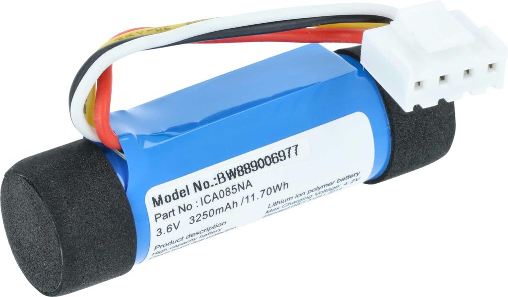 vhbw Akku kompatibel mit JBL Flip Essential 2, FLIPES2 Lautsprecher Boxen Speaker (3250 mAh, 3,6 V, Li-Ion)