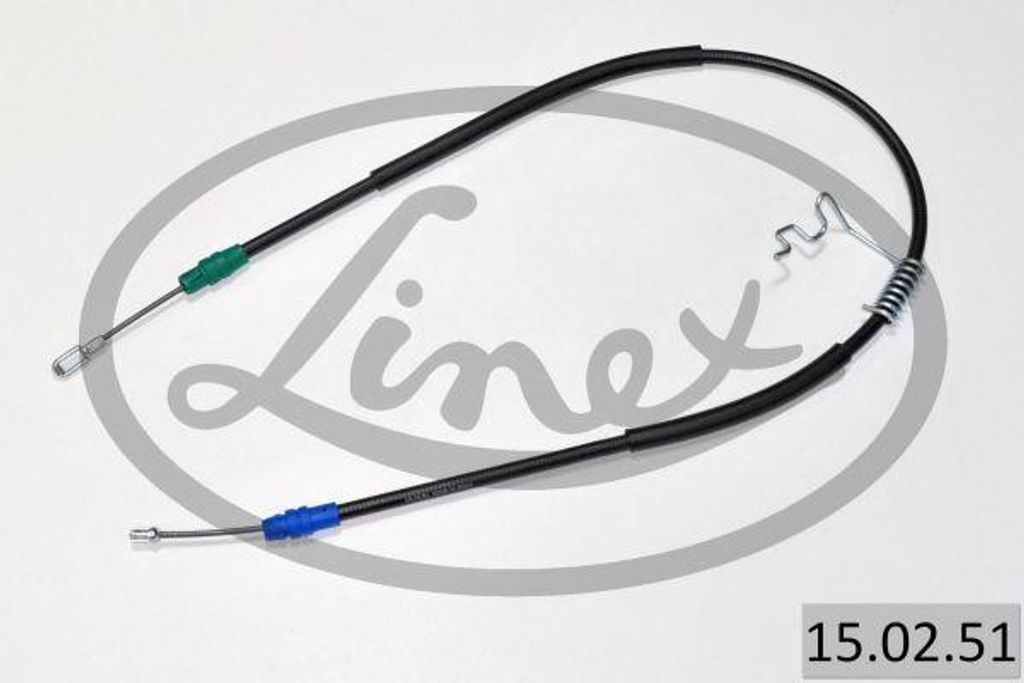 LINEX 15.02.51 Seilzug, Handbremse OE kompatibel mit Transit