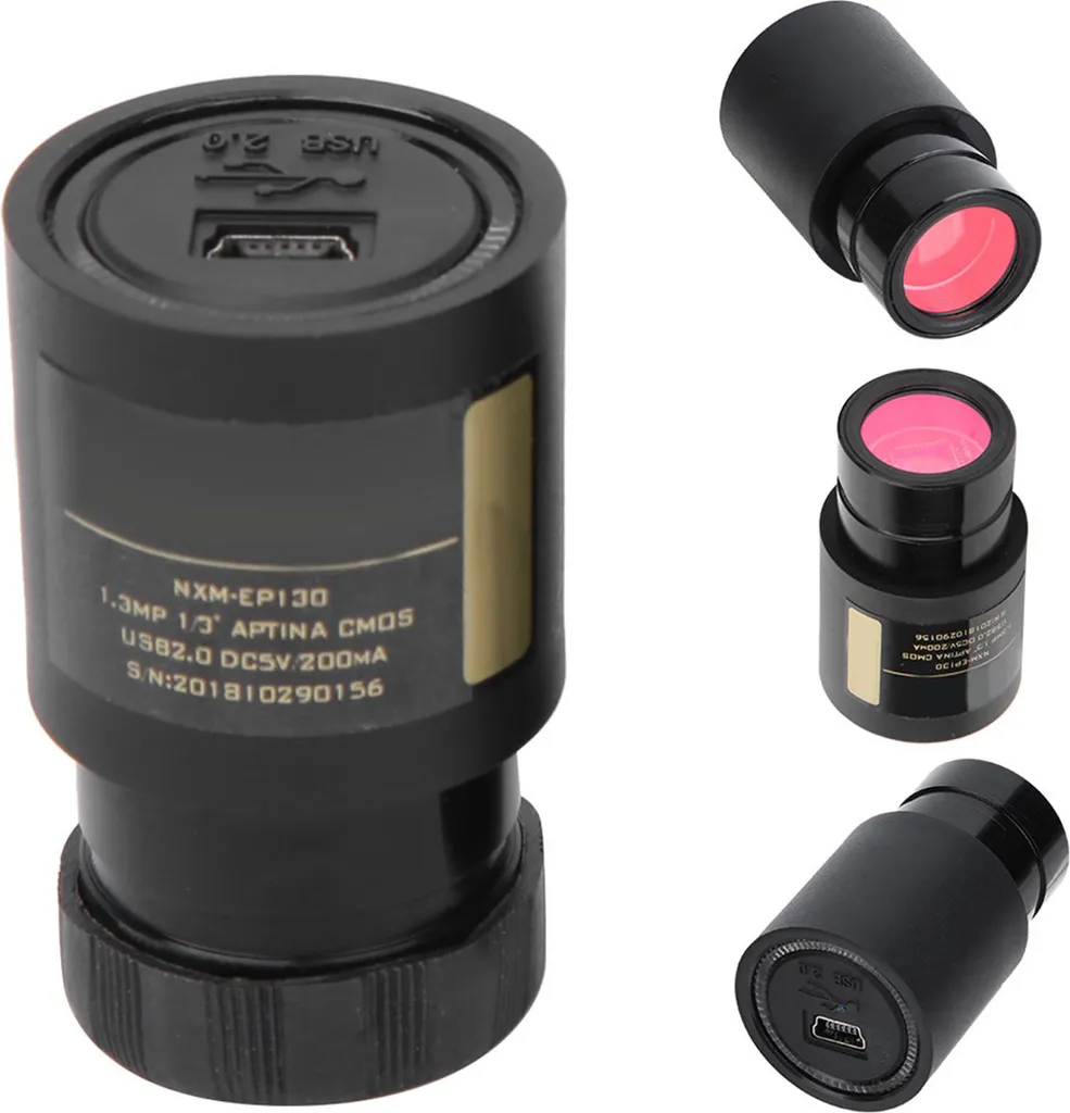 Oculaire électronique USB 2.0 1,3 MP pour microscope 23,2mm et 30,5mm