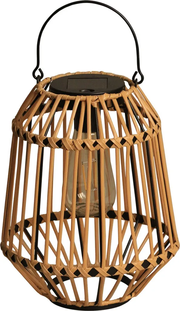 Petite lanterne solaire Ibiza : éclairage extérieur LED effet bougie