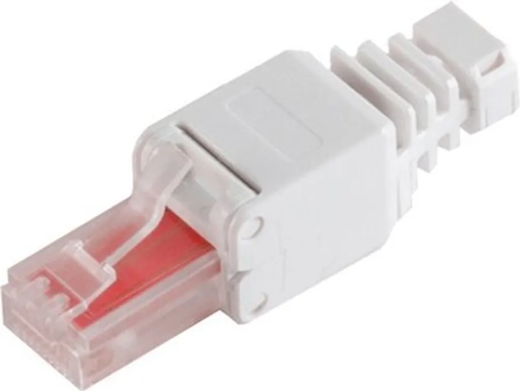 Connecteur RJ45 Cat6 UTP sans outil pour câble Ethernet non blindé