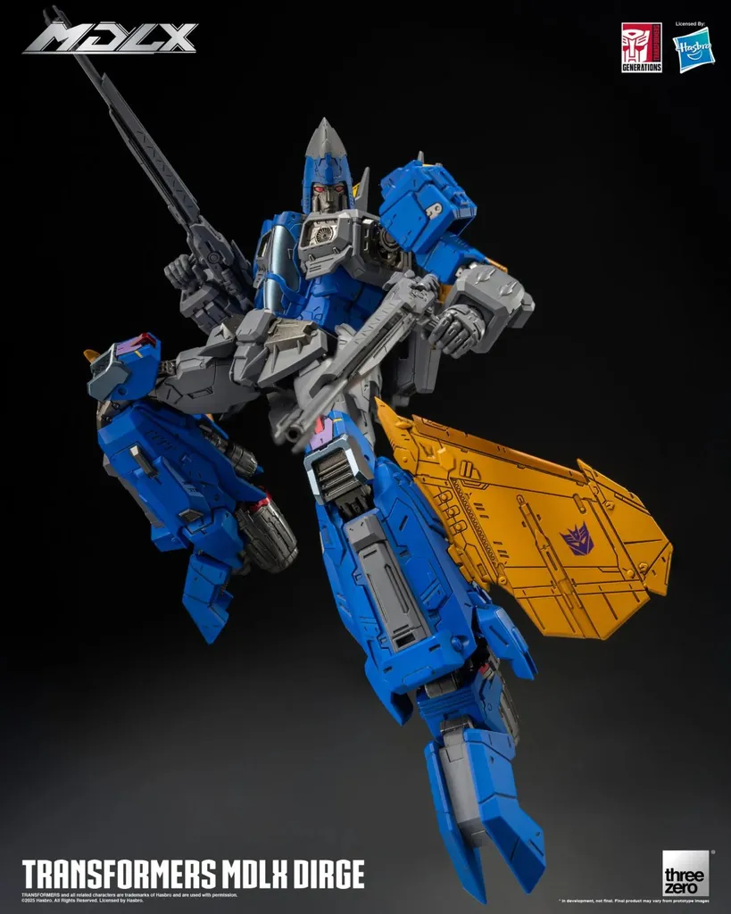 Figurine Transformers MDLX Dirge 20 cm articulée haute précision - 9