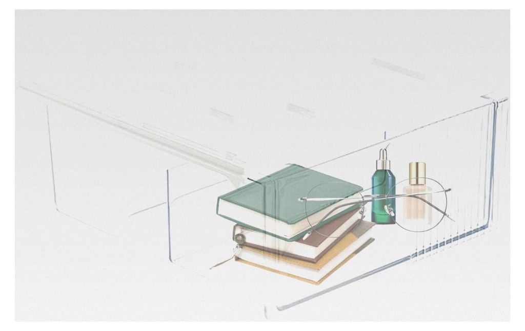 Untertisch-Schublade, bohrfreies staubdichtes Tablett, Schubladenaufsatz für Untertischbox | Für Hotel, Wohnzimmer, Schlafzimmer, Studierzimmer, ...