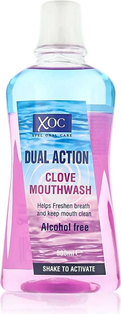 Xpel Oral Care Dual Action Nelken-Mundwasser 500 ml
