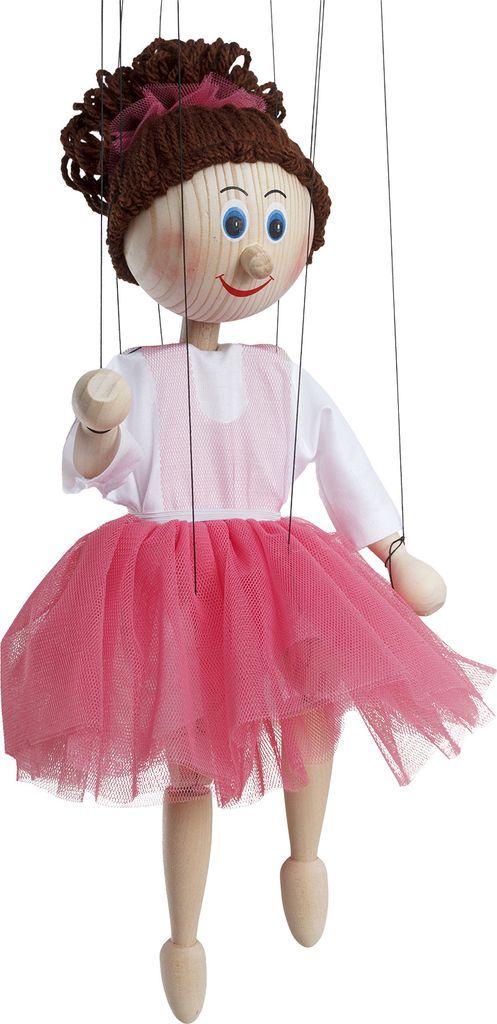 Masek ballerina marionetta 35 cm Immagine del prodotto 