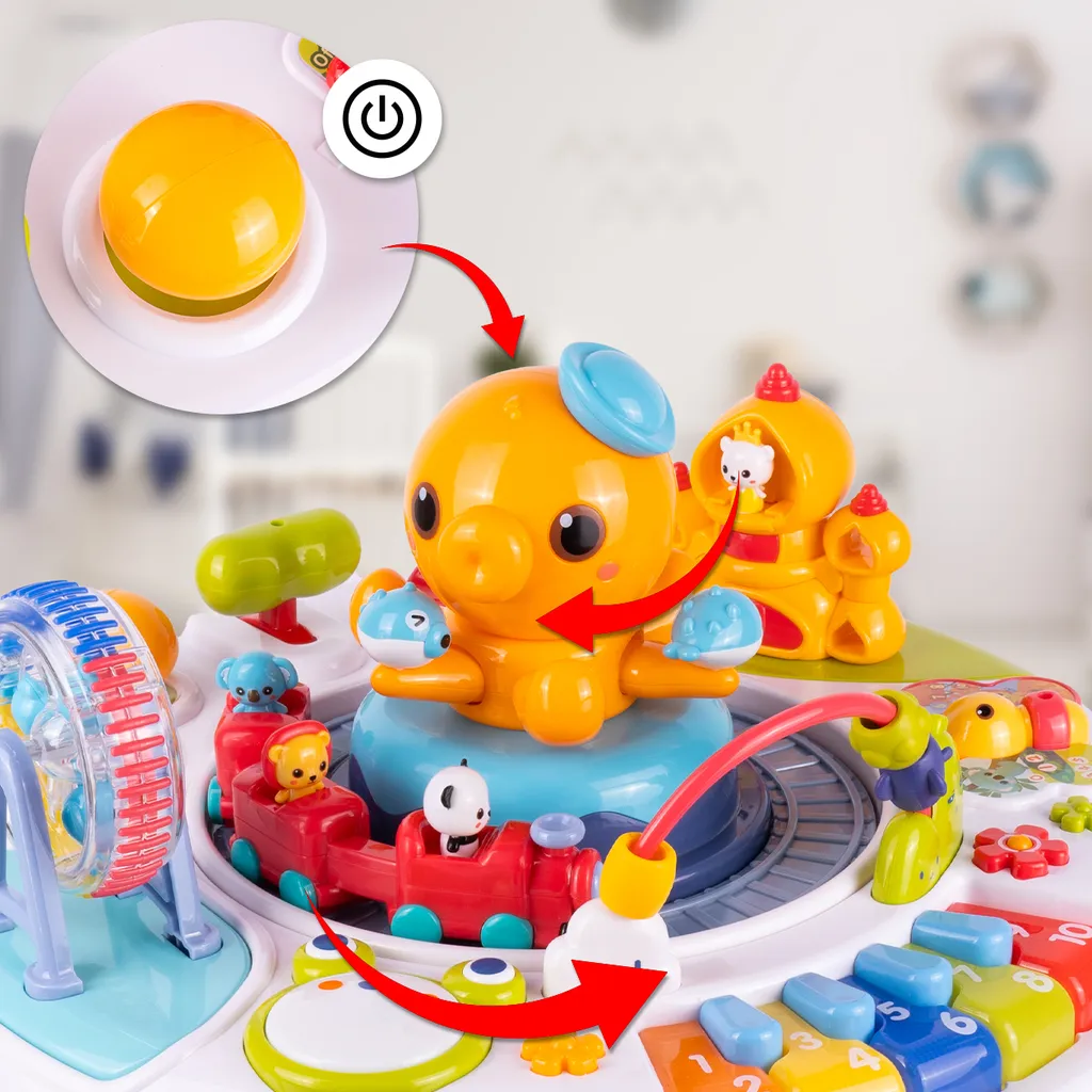 Table d'apprentissage interactive MalPlay Jouet musical Bébé 18 mois+ - 14