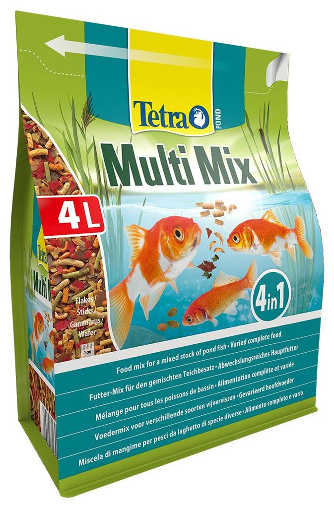 Tetra Pond Multi Mix | vier soorten voer 4 liter Productafbeelding 