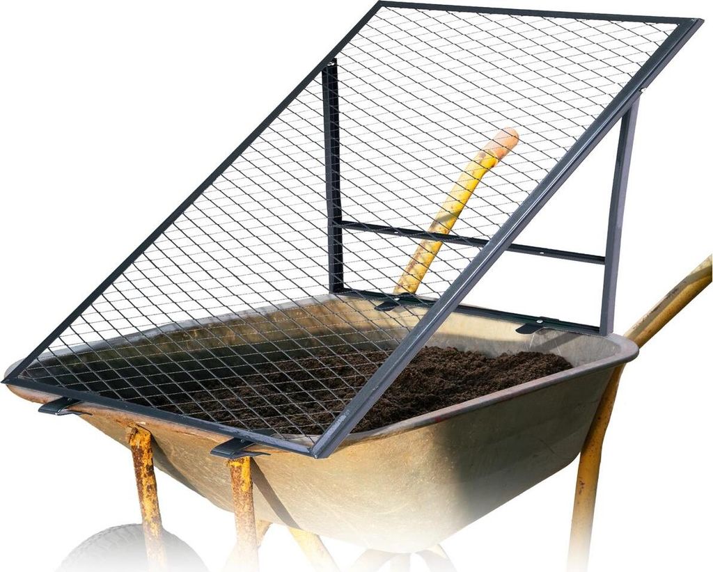 Novatool Boden Durchwurfsieb für Schubkarre 100x50 cm, aus Produktbild 
