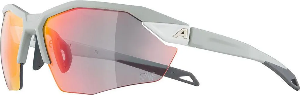Lunettes de soleil sport Alpina Twist Six S HR QV monture gris mat