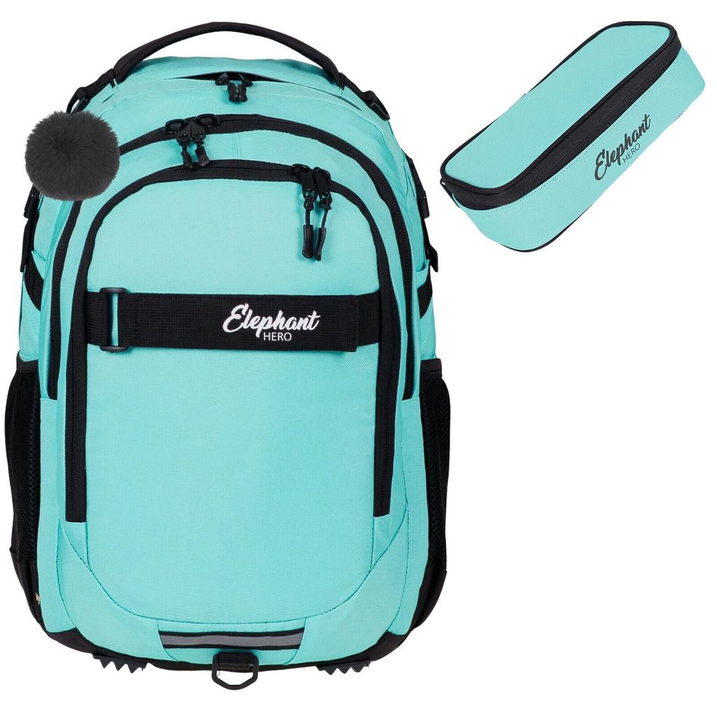 Schulrucksack Set 2 Teile Elephant Hero Signature Rucksack Produktbild 