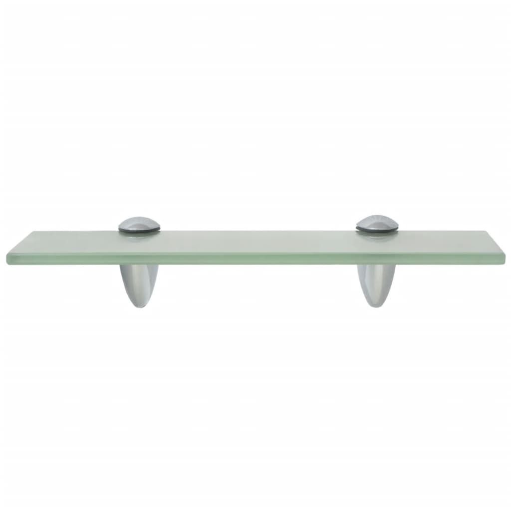 vidaXL Schweberegale 2 Stk. Glas 30x20 cm 8 mm